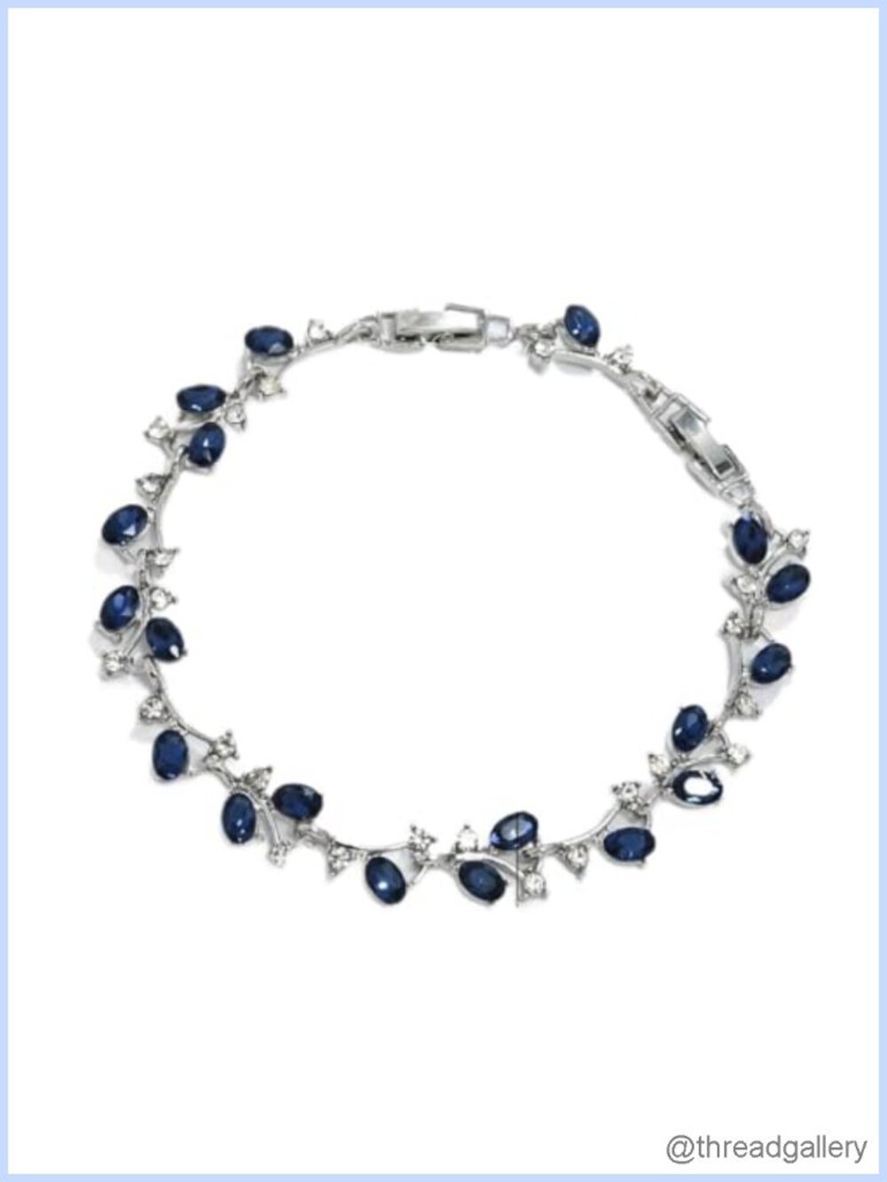 Crystal Leaf Bracelet Dainty Rhinestone Leaves Tennis Adjustable Women Jewelry